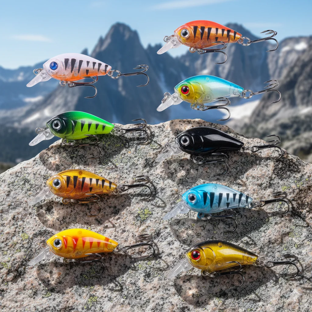 Vista del crankbait para agua dulce