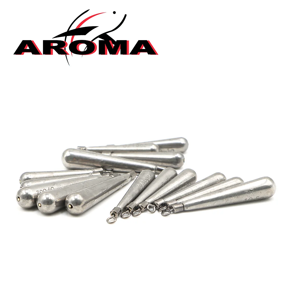 Plomos largos de tungsteno Wolfram lágrima para lubina – aparejo - imagen 5