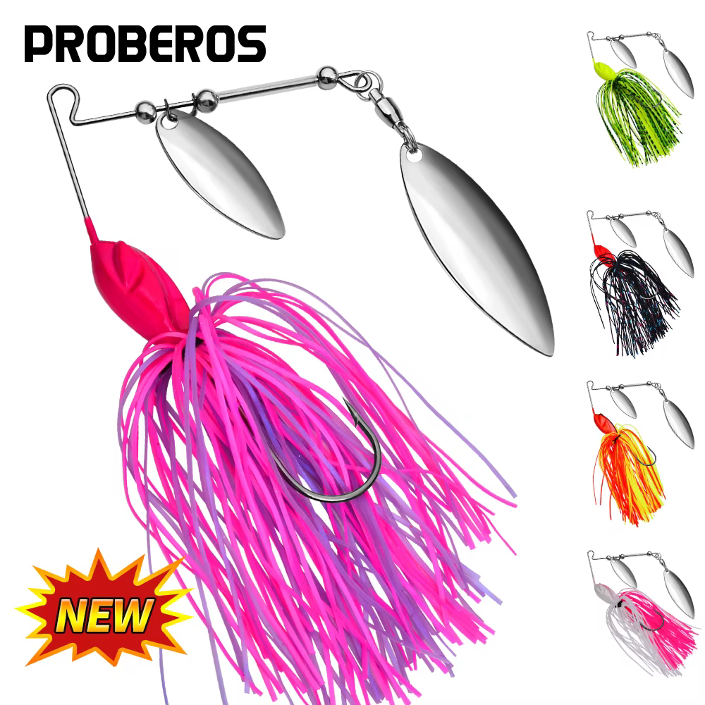 Proberos Jig Dancer Spinnerbait 10-14g Lubina Lucio - imagen 4