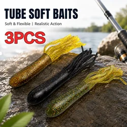 VIKINGAR Vinilo tubular con falda de calamar para pesca