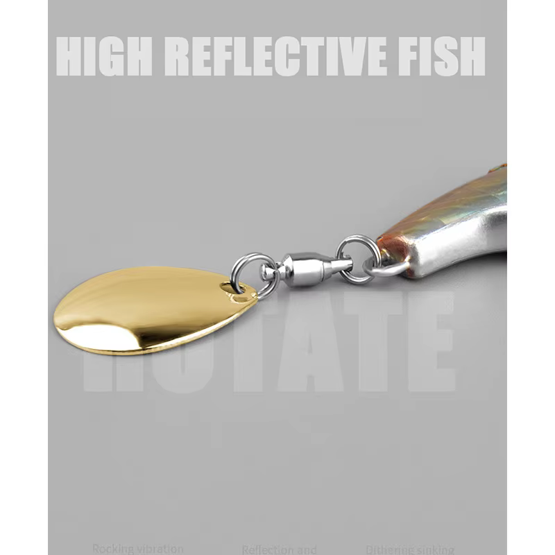 VIB Jig Spoon Spinner – Cucharilla giratoria para agua dulce - imagen 5