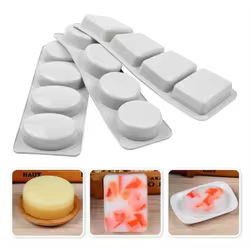 Moldes de silicona 3D para jabones, pasteles y chocolate – Varias formas