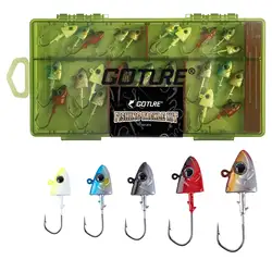 Anzuelos Jig Head con plomo para jigging, señuelos metálicos