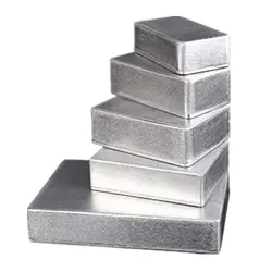 Caja de aluminio fundido para pedales de efectos, robusta