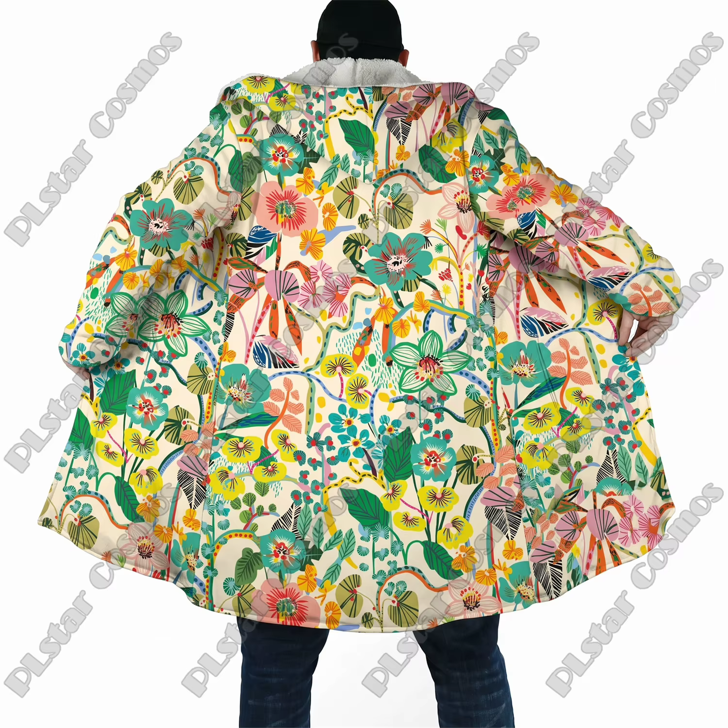 AZ-02 Chaqueta polar de pesca con capucha – Abrigo unisex de invierno