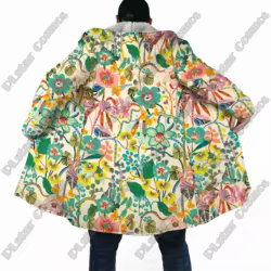 AZ-02 Chaqueta polar de pesca con capucha – Abrigo unisex de invierno