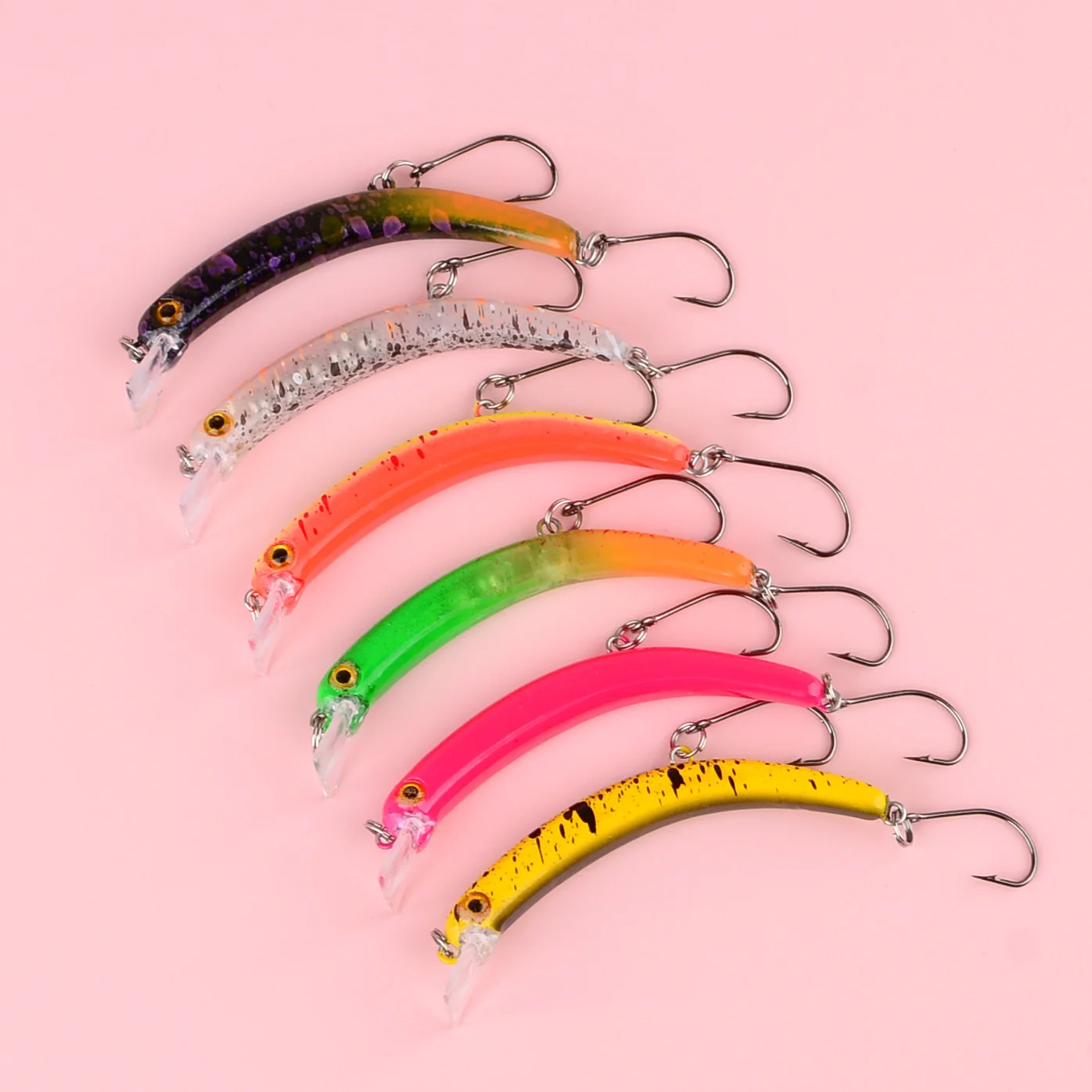 Señuelo minnow duro de hundimiento para lubina y trucha de río - imagen 4