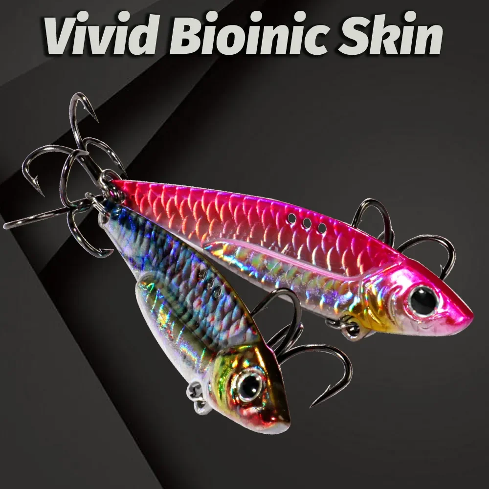 Cuchara Spinner VIB – Señuelo metálico con gancho para pesca - imagen 4