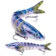 Señuelo articulado para lucio multi-sección – arrastre y carpa - imagen 5