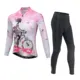 Conjunto de ciclismo mujer manga larga MTB secado rápido exterior