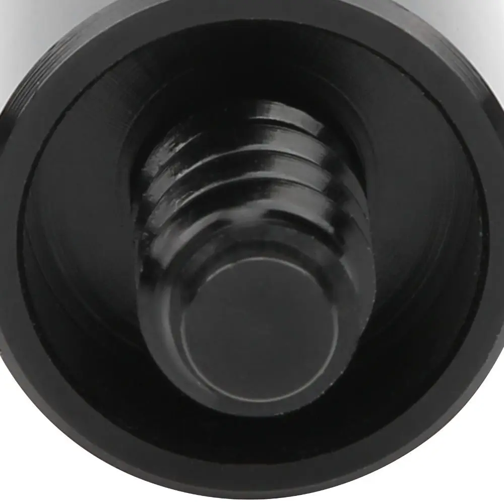 Extensor de taco de billar de aluminio negro – Adaptador roscado