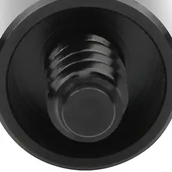 Extensor de taco de billar de aluminio negro – Adaptador roscado