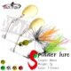 WALK FISH Señuelo Spinner con pluma metálica Tweeter – Lubina y trucha - imagen 2