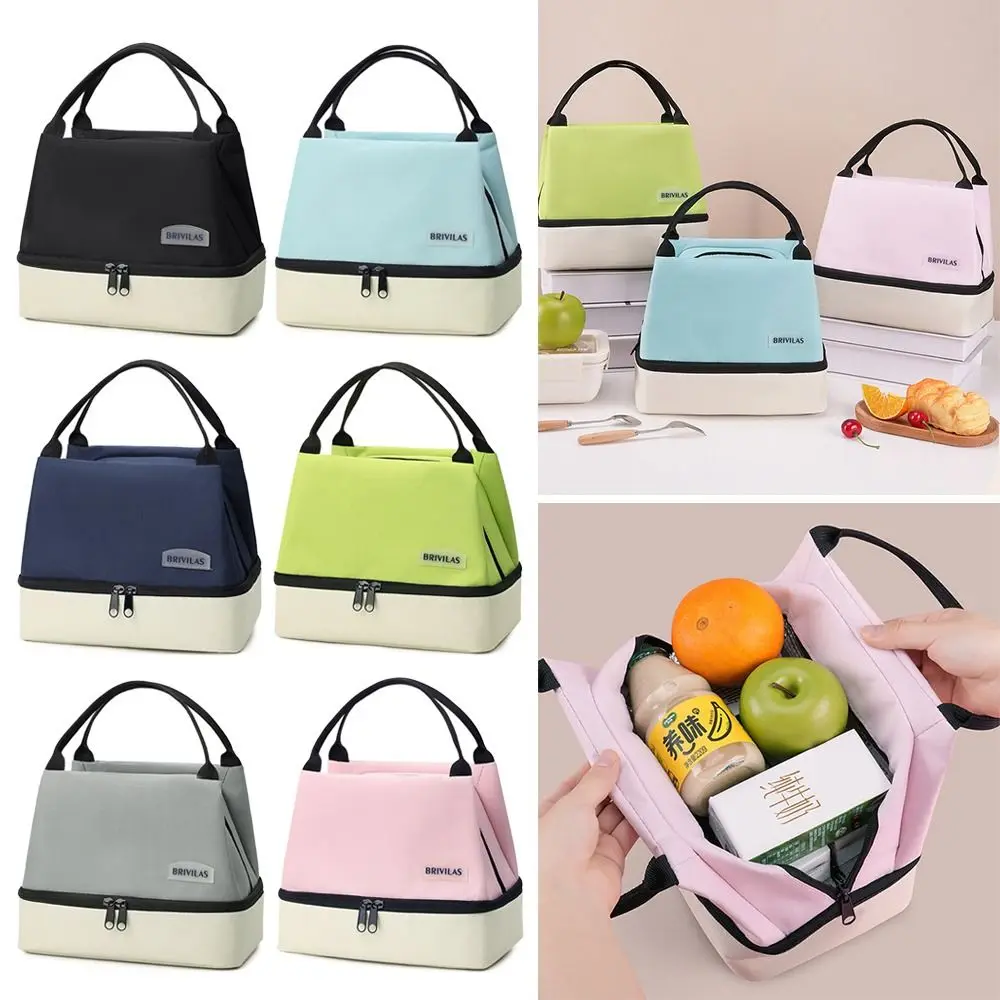 Bolsa térmica de almuerzo gran capacidad para picnic y camping - imagen 2