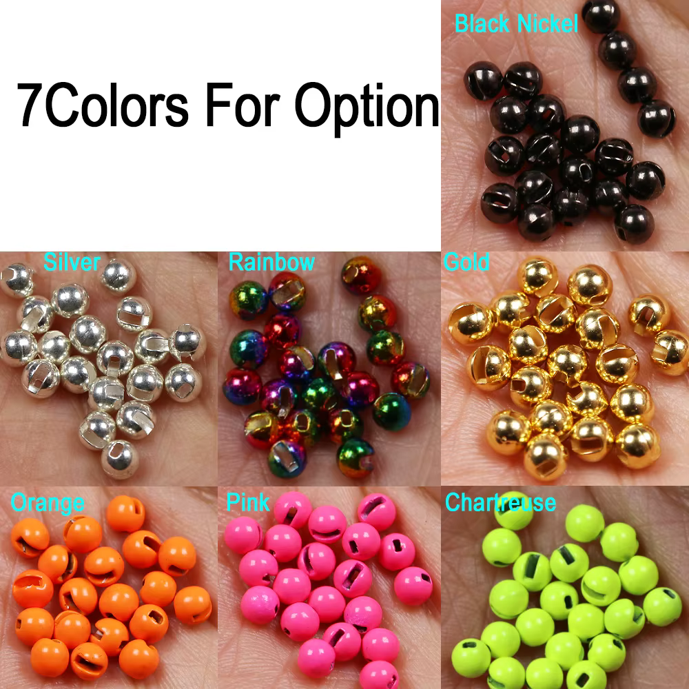 ICERIO Cuentas Tungsteno Ranuradas para Jig y Mosca 2.5-3.5mm - imagen 4