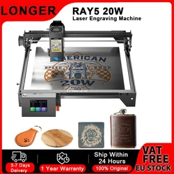LONGER RAY5 Grabador láser con pantalla táctil y WiFi