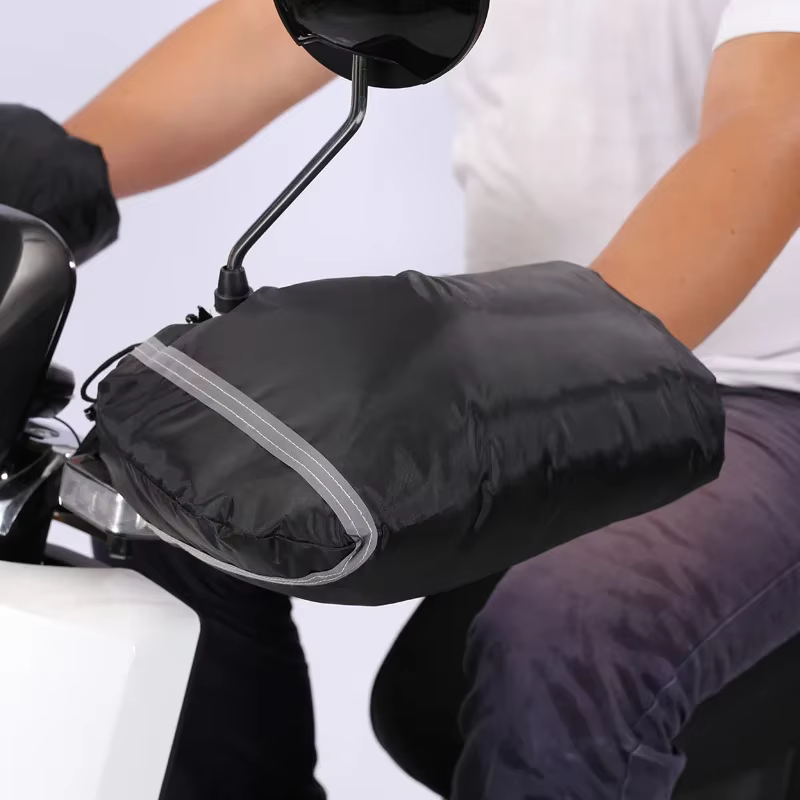 Guantes invierno manillar moto – Forro térmico a prueba de viento