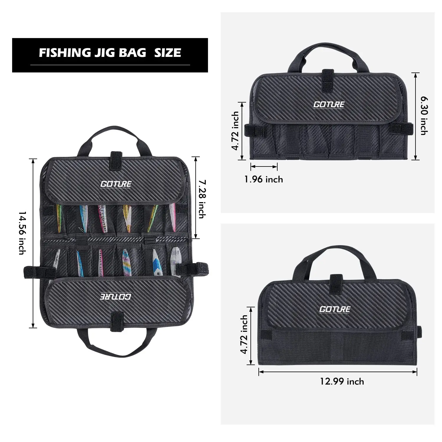 Imagen de la bolsa cerrada y lista para transportar