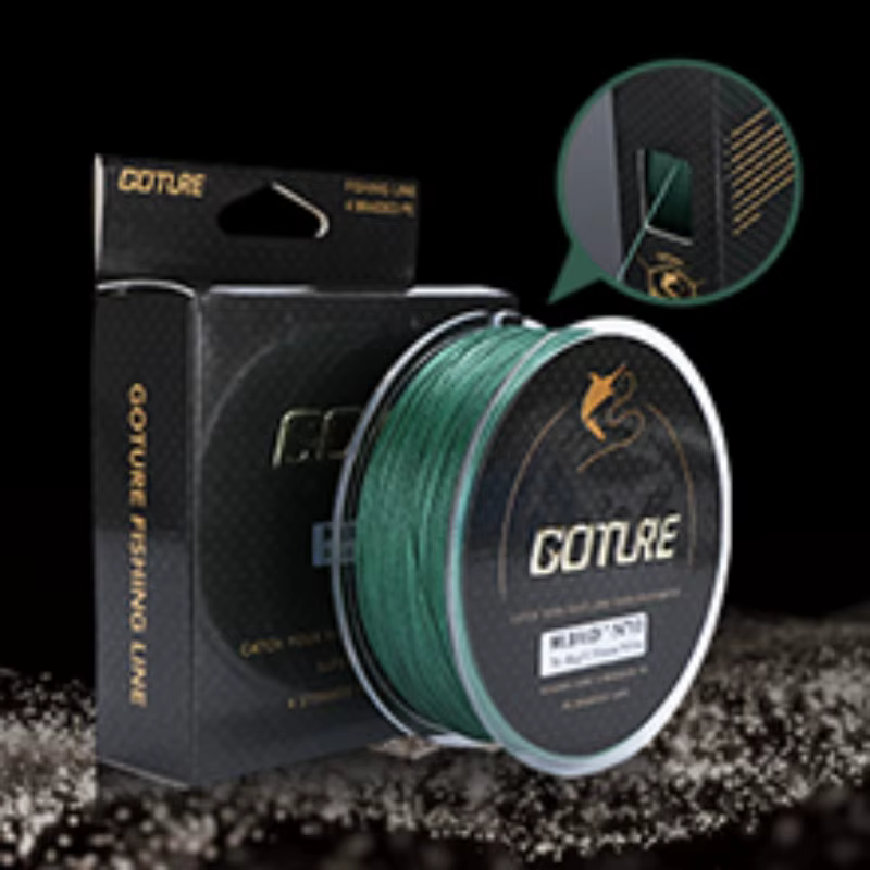 Goture Super PE – Línea trenzada de 4 hilos para pesca