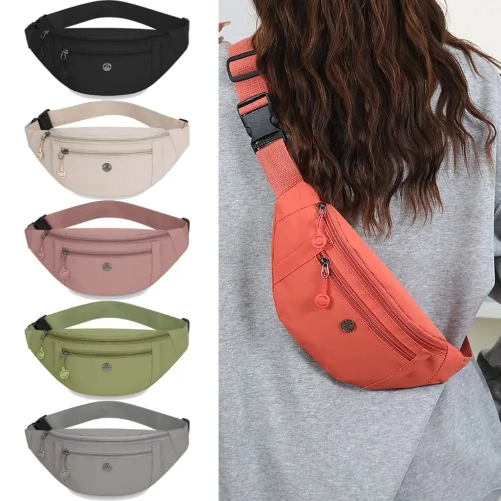 Bolso de pecho impermeable media luna gran capacidad para pesca