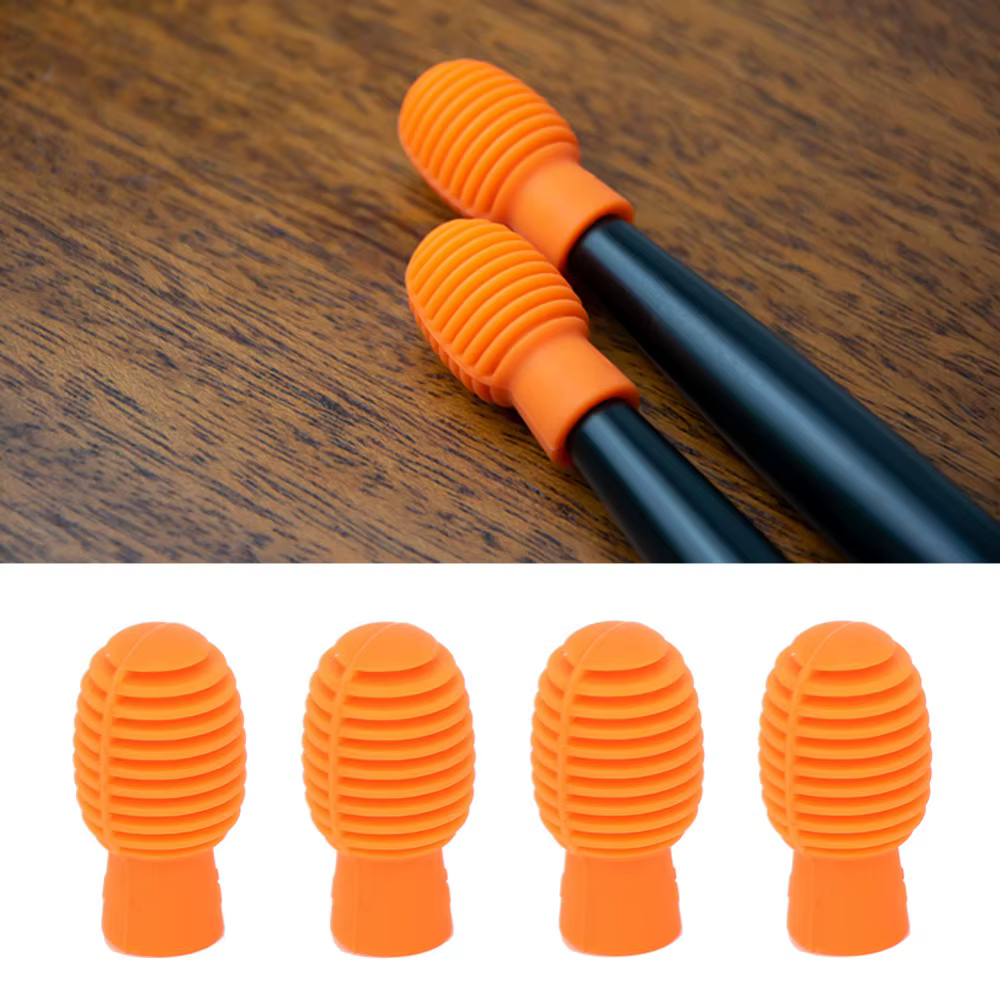 Puntas de Silicona Silenciosas para Batería – Set de Práctica Portátil - imagen 5
