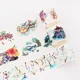 Cinta decorativa vintage de papel artesanal para pesca deportiva - imagen 2