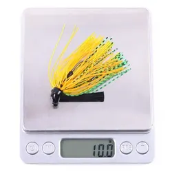 Spinnerbait con falda de goma para lubina y lucio