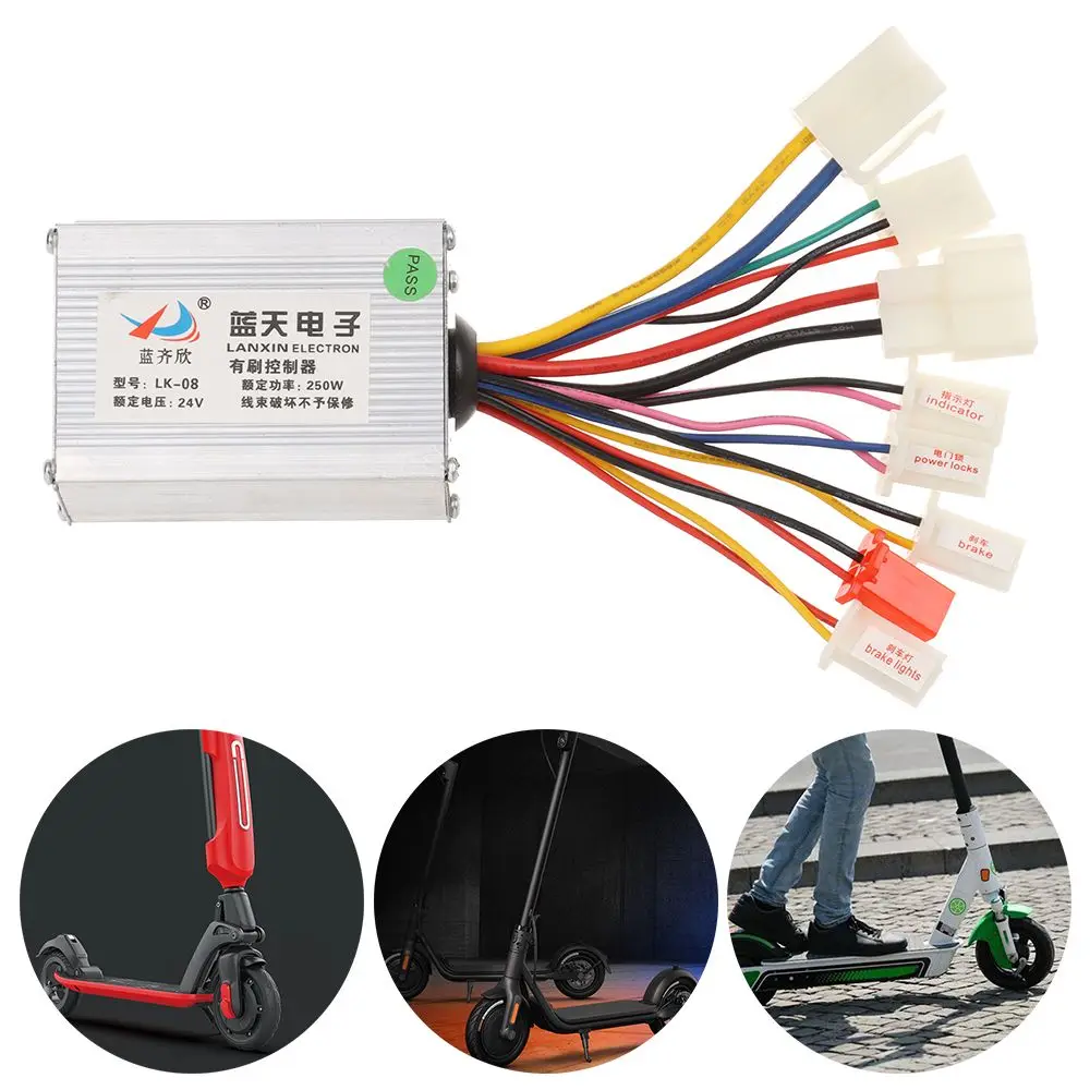 Controlador de motor bicicleta eléctrica conmutación DC 24V 36V 48V - imagen 2