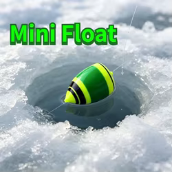 Mini Flotador de Plomo 1/4 para Camarones con Orificio Central
