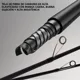 DEUKIO Caña de Spinning Carbono ligera y rápida para lubina - imagen 3
