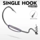 Anzuelos Sunlure acero carbono offset para lubina – Jigging y Texas Rig