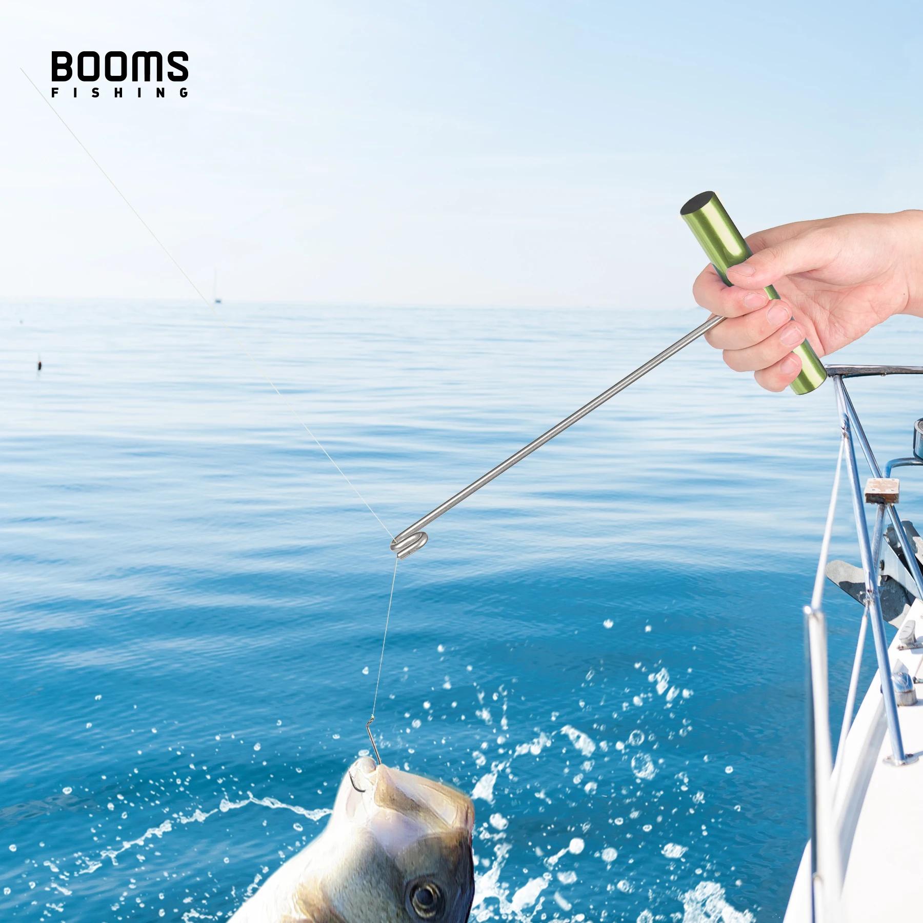 Booms Fishing R08 Desanzuelador – Acero inoxidable para pesca - imagen 2