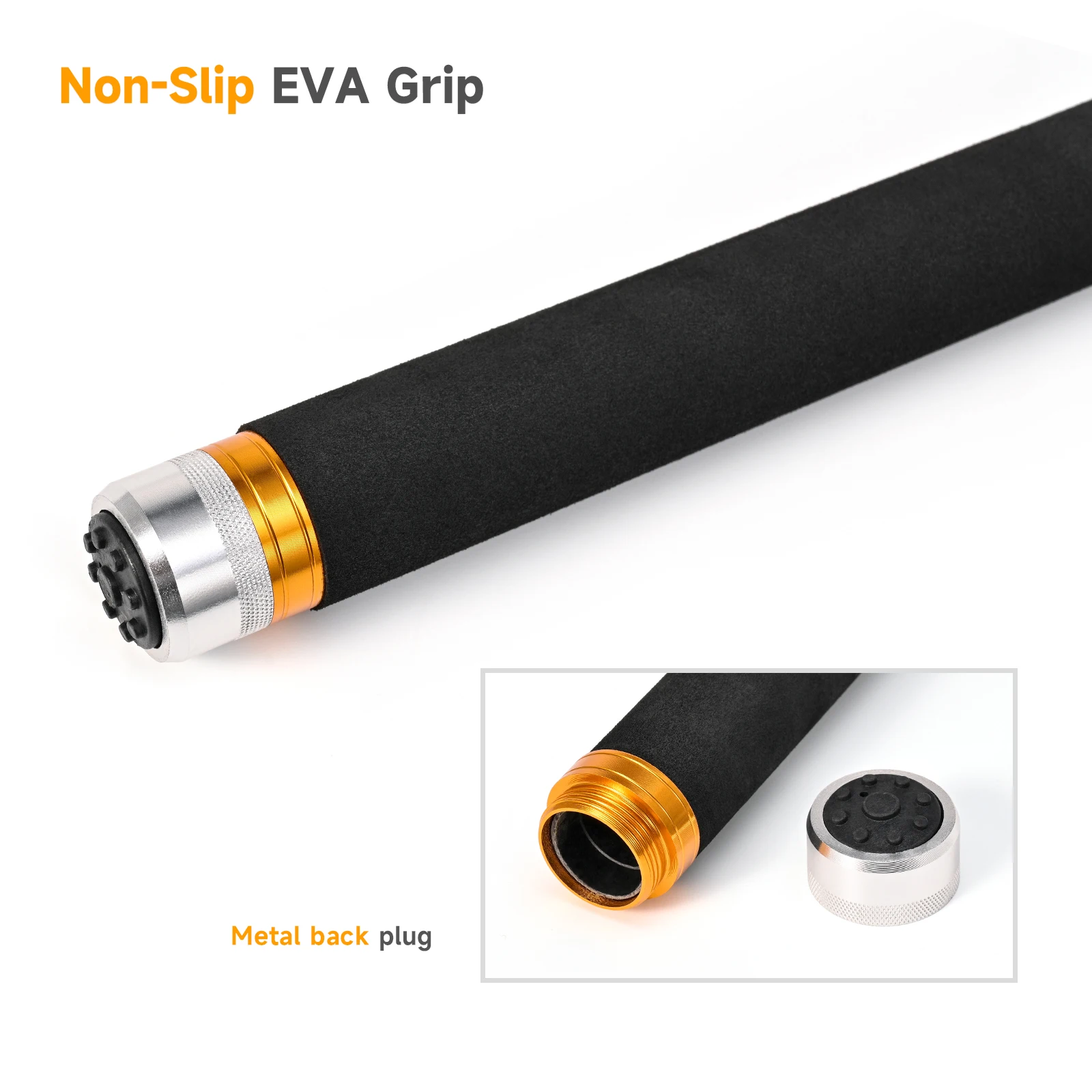 Caña telescópica fibra de carbono portátil para surf y spinning - imagen 3