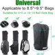 Funda impermeable antipolvo para palos de golf de tela Oxford - imagen 5