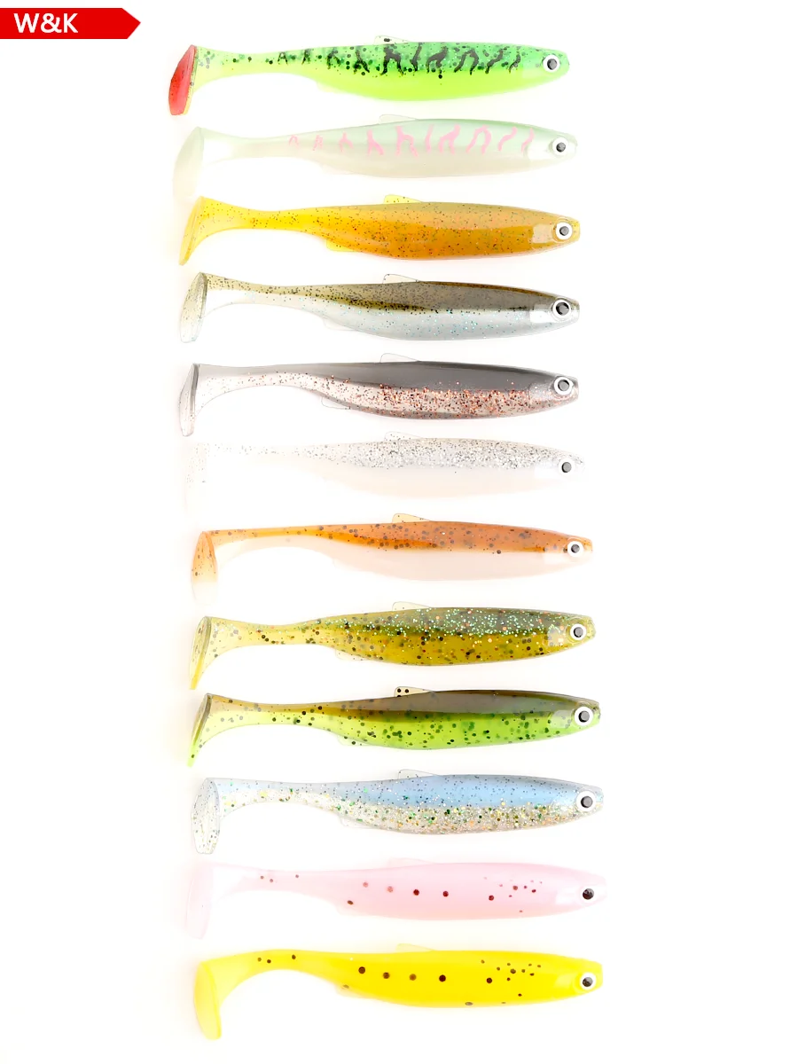 Detalle del señuelo montado en jig head