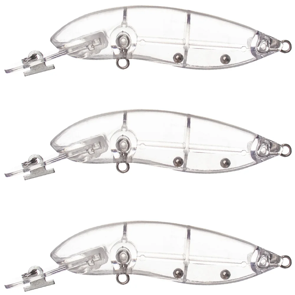 Cuerpos de señuelo Minnow en blanco para personalizar