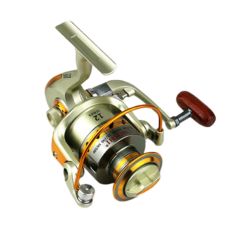 Carrete Giratorio EF 12+1BB – Metálico para Pesca en Agua Dulce y Salada - imagen 5