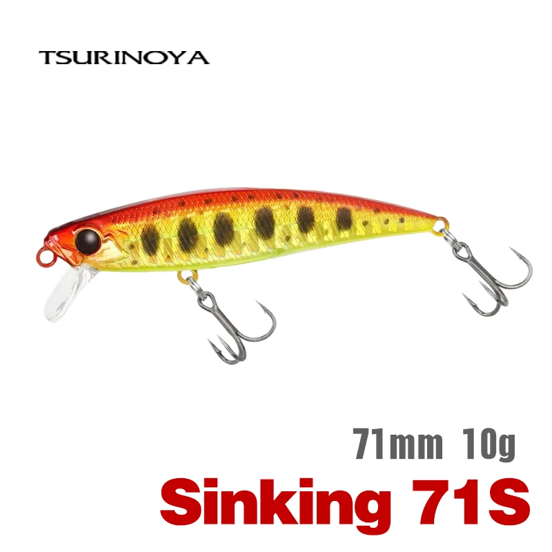 Tsurinoya Intruder 71S Crankbait para pesca de trucha y lucio - imagen 4