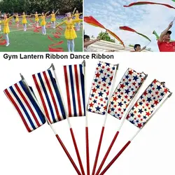 Cinta de gimnasia rítmica profesional — colores vivos y flexible