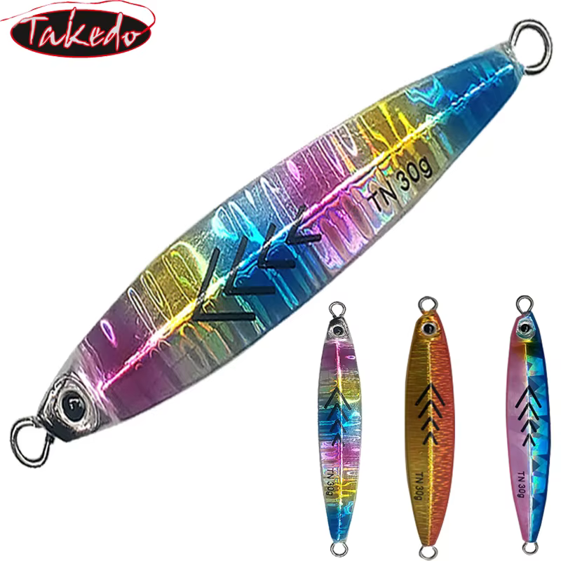 Takedo TN001 – Señuelo Jigging Slow Mar 30-50g Lubina Atún - imagen 3