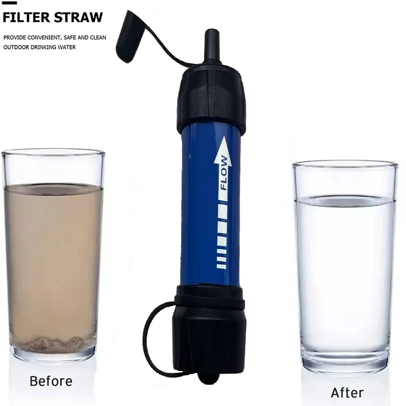 Filtro de agua portátil para senderismo y supervivencia al aire libre - imagen 4