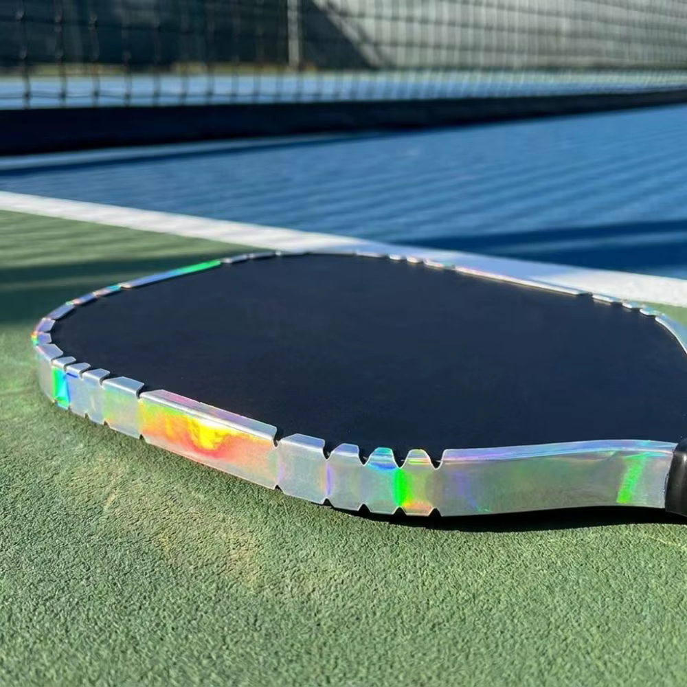 Cinta protectora TPU para marco de raqueta de pickleball en detalle