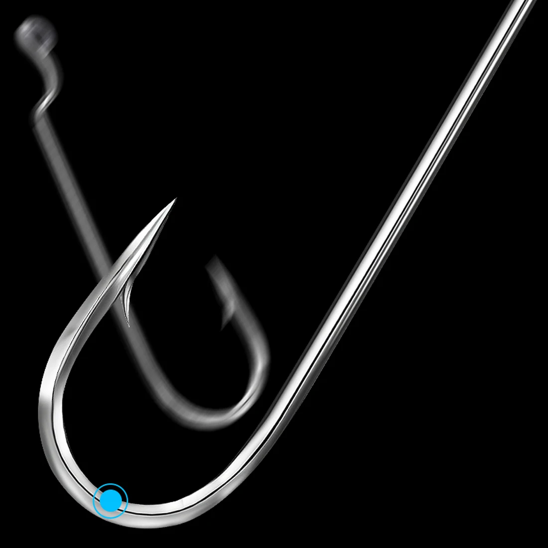 Anzuelo Jig Head FishTrip – Vástago largo para vinilo y lubina - imagen 5