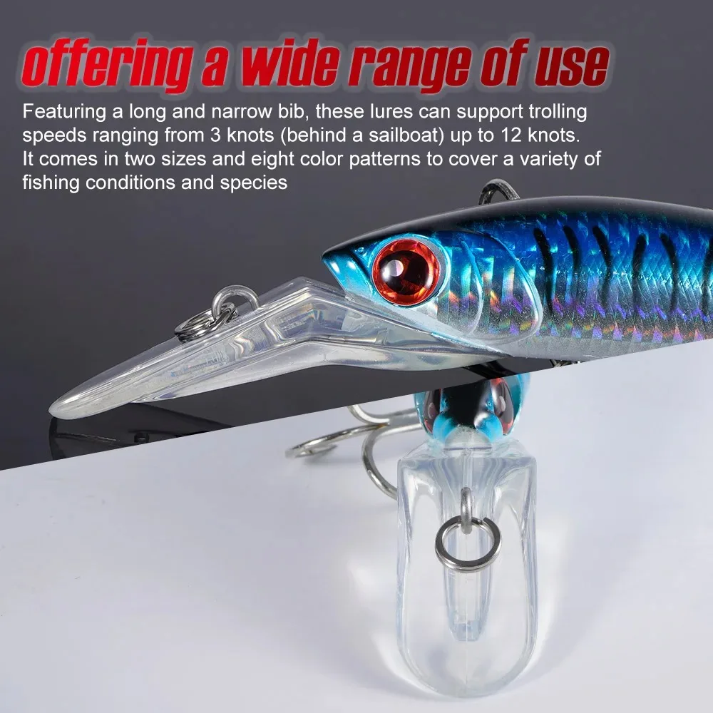 Noeby minnow hundido para trolling profundo – Crankbait sumergible - imagen 4
