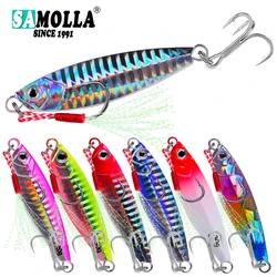 Señuelo metálico para lubina en agua salada