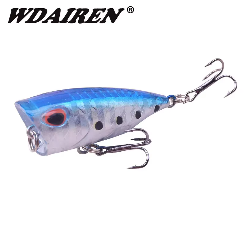 Popper superficie trucha 2.8g 4cm – Ultraligero duro - imagen 2