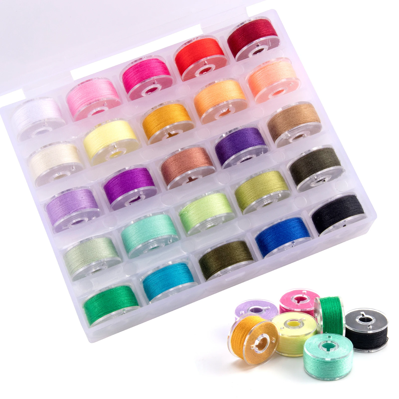 Hilo atado moscas 200D para ninfas y secas talla 6-14