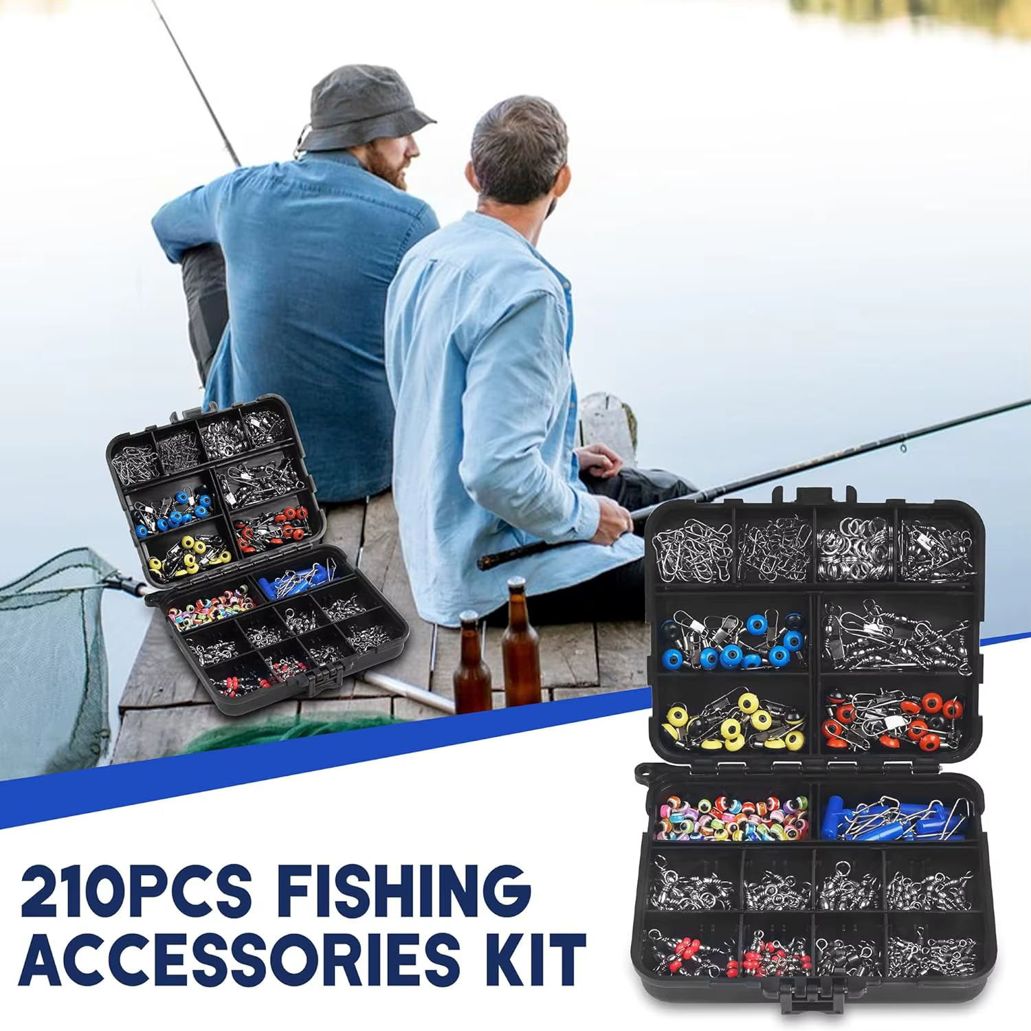 Broches giratorios para lubina y trucha – Eslingas de pesca - imagen 5