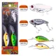 Señuelos Wobbler minnow y crankbait para lubina, lucio marinos