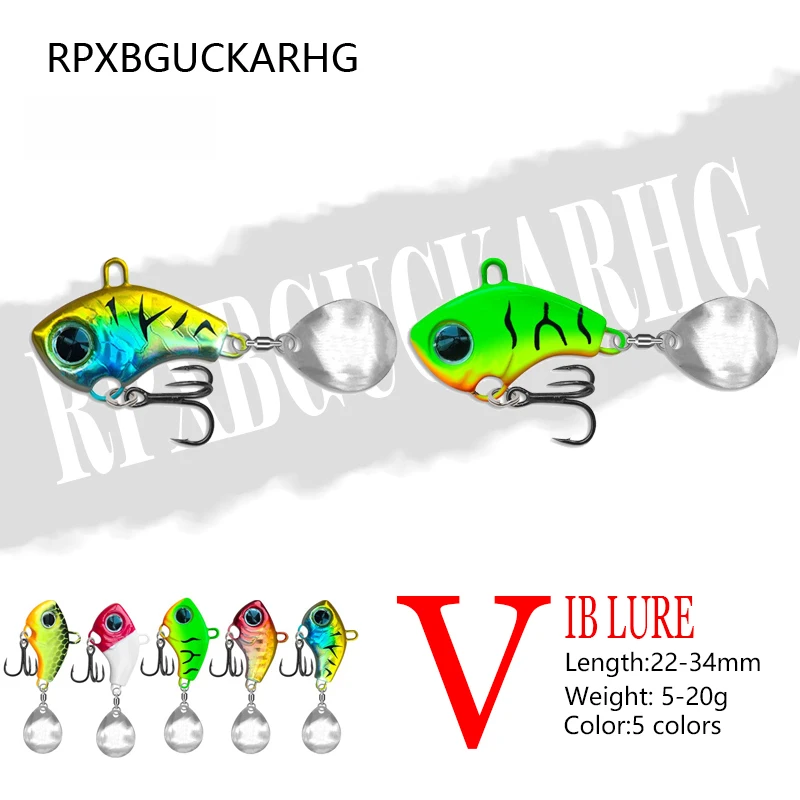 Spinner Trucha VIB Señuelo vibratorio para pesca en hielo